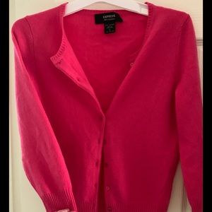 NWOT Express cashmere cardigan